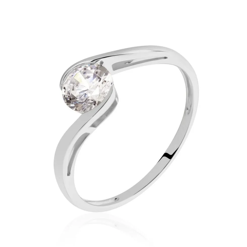 Bague Costante Or Blanc Oxyde