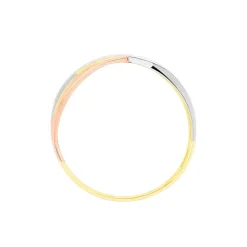 Bague Cramitia Or Tricolore Diamant