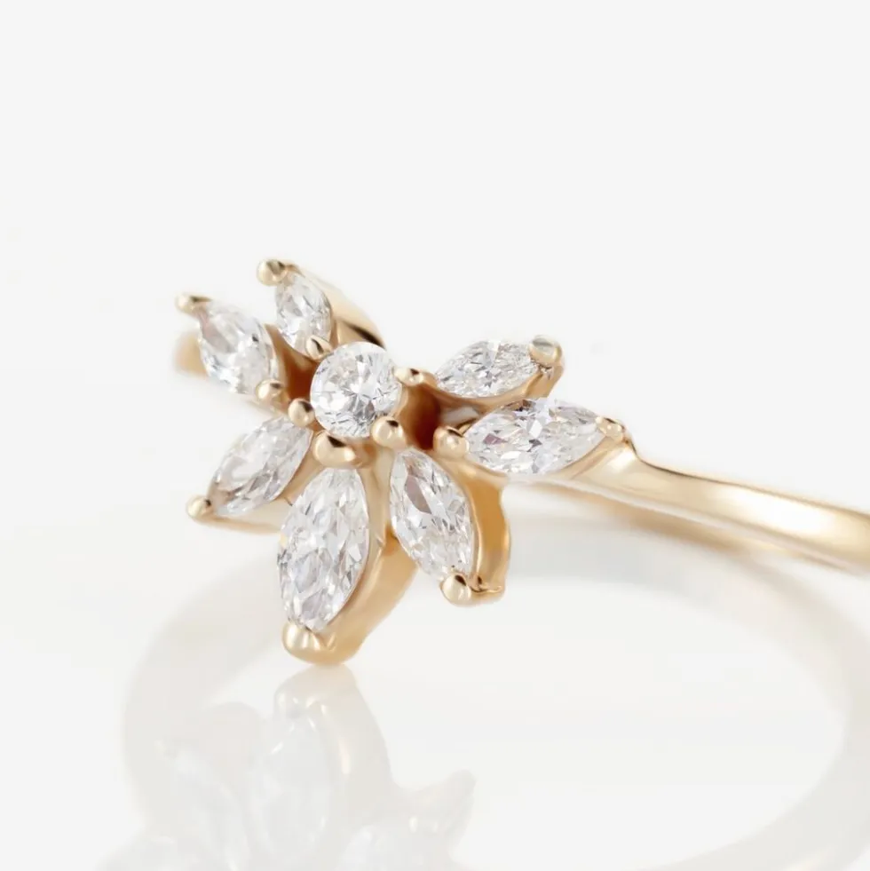 Bague Davena Argent Rose Oxyde De Zirconium