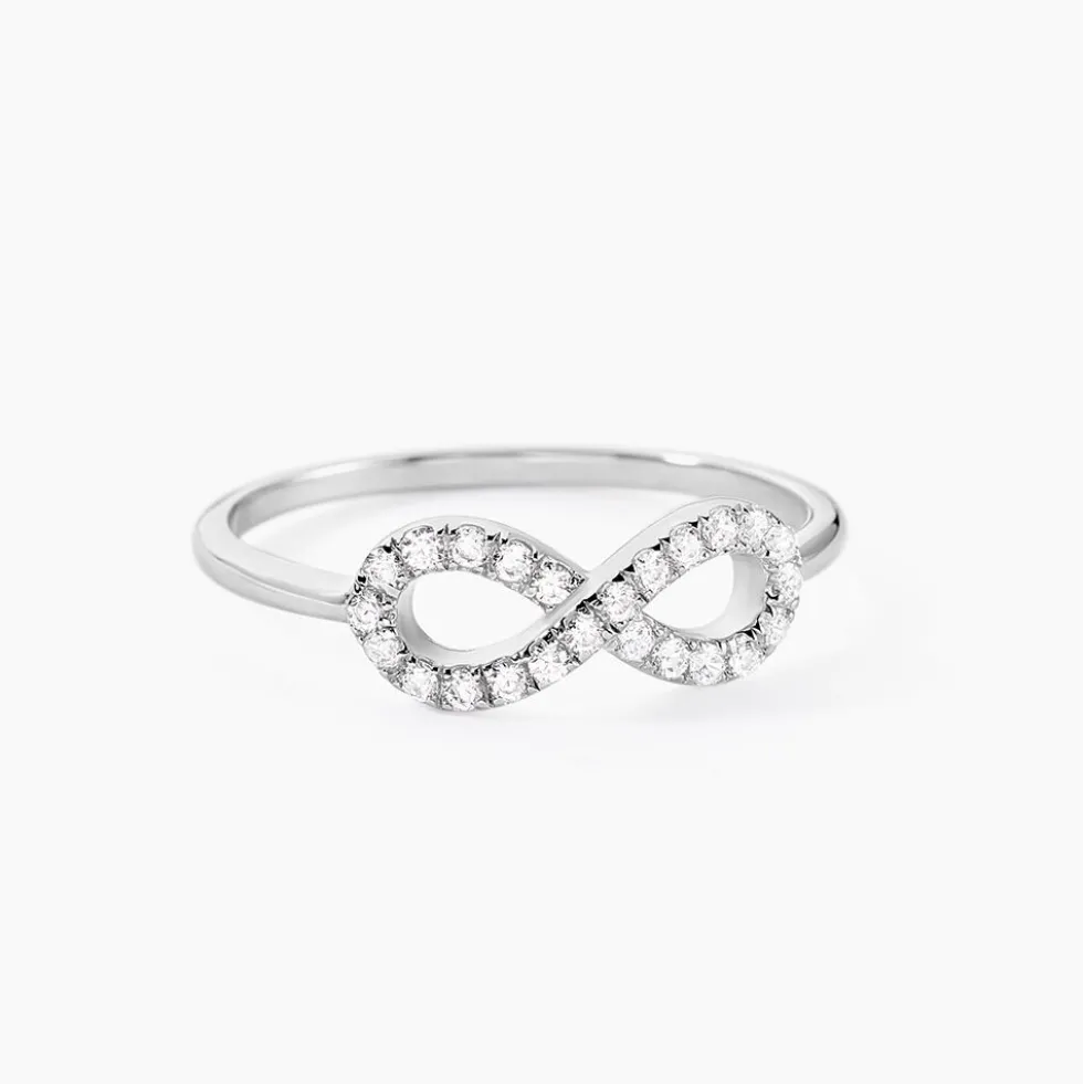 Bague Davila Argent Blanc Oxyde De Zirconium