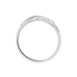 Bague Davila Argent Blanc Oxyde De Zirconium