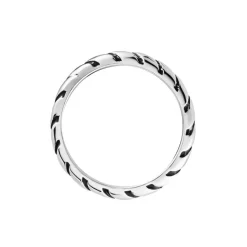 Bague Denys Argent Blanc