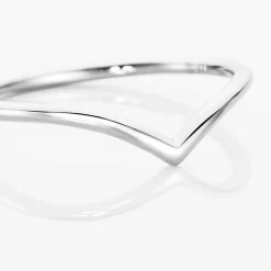 Bague De Phalange Tricia Argent Blanc