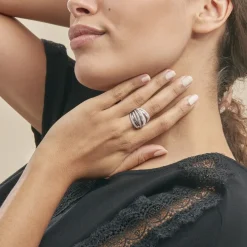 Bague Dionise Or Blanc Diamant