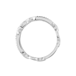 Bague Ela Argent Blanc Oxyde De Zirconium