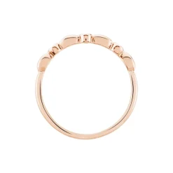 Bague Ellena Argent Rose Oxyde De Zirconium