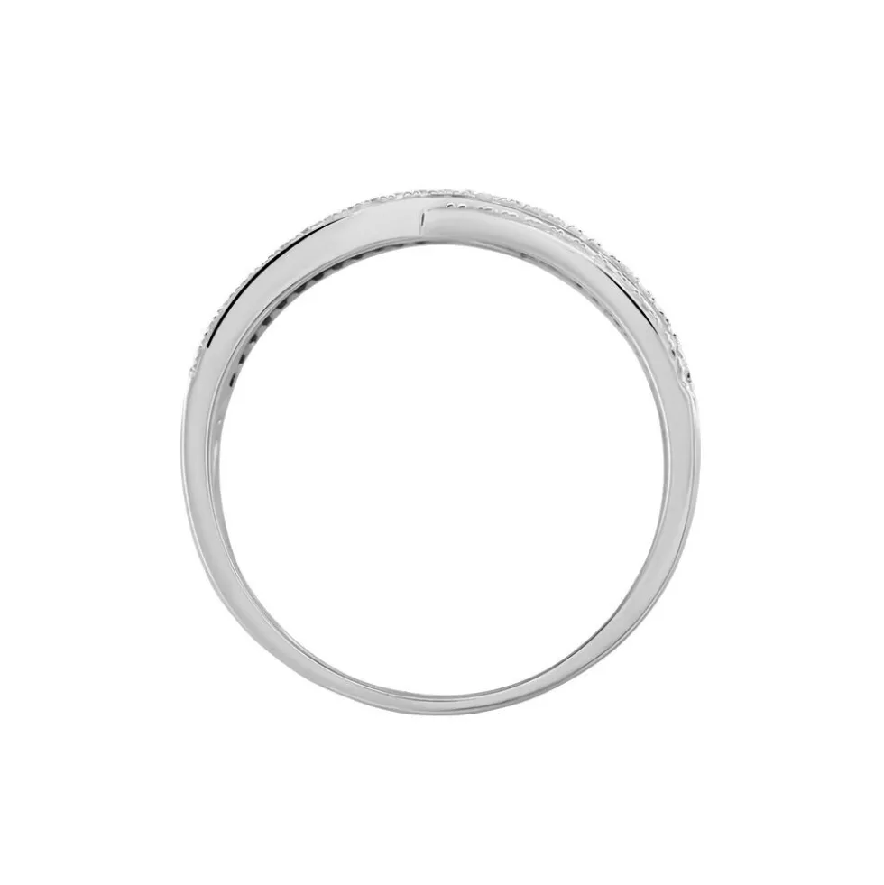 Bague Elyne Or Blanc Diamant