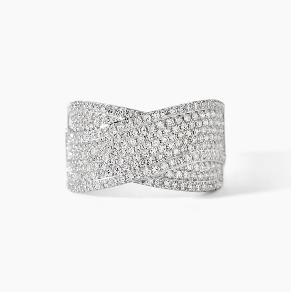 Bague Elyne Or Blanc Diamant