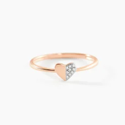 Bague Emilia Or Rose Diamant