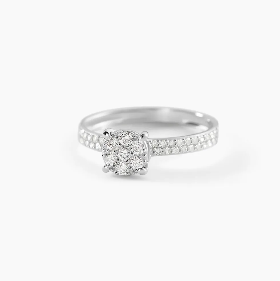 Bague Frika Or Blanc Diamant