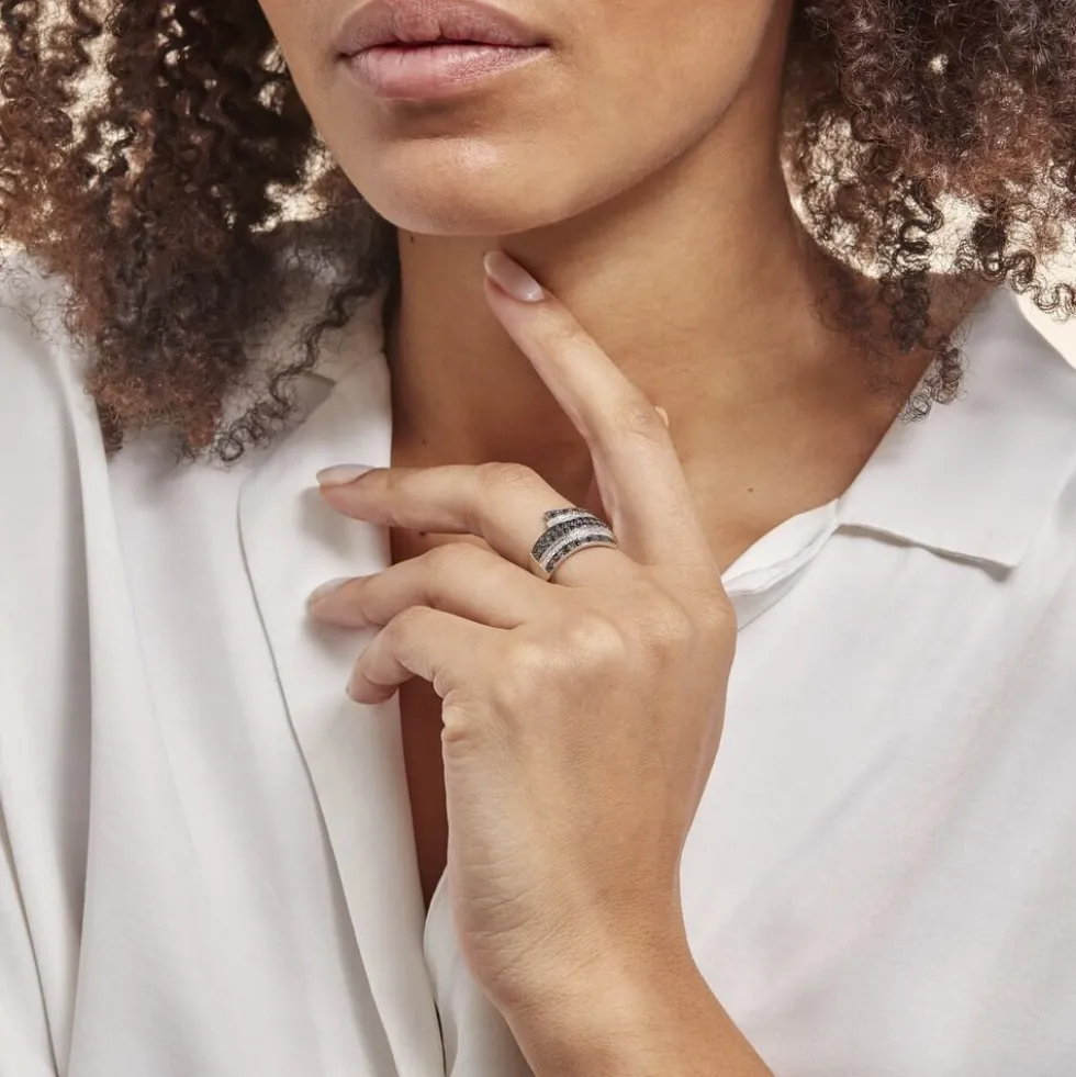 Bague Heldea Or Blanc Diamant