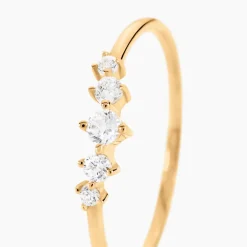 Bague Illumia Or Jaune Oxyde De Zirconium