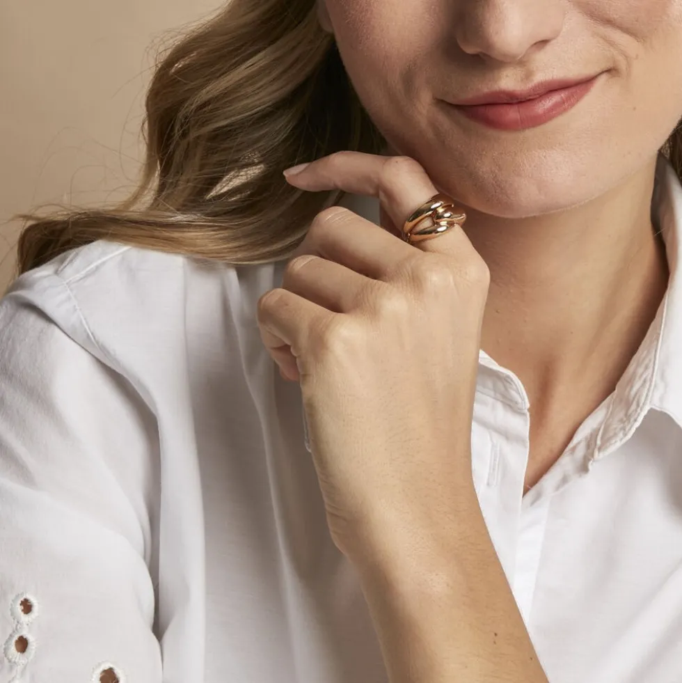 Bague Kelsi Plaqué Or Jaune