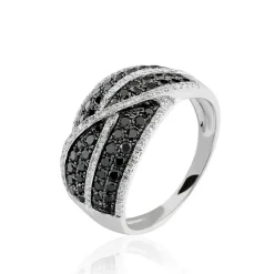 Bague Leonie Or Blanc Diamant