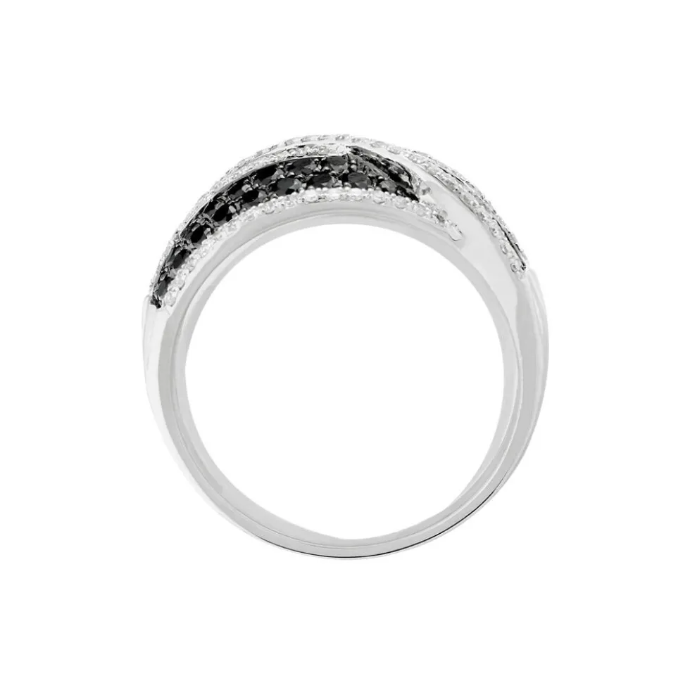 Bague Leonie Or Blanc Diamant