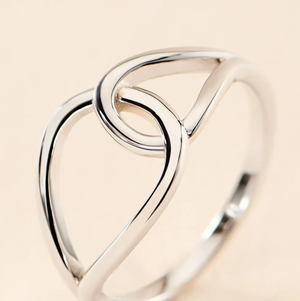 Bague Les Inseparables Argent Blanc