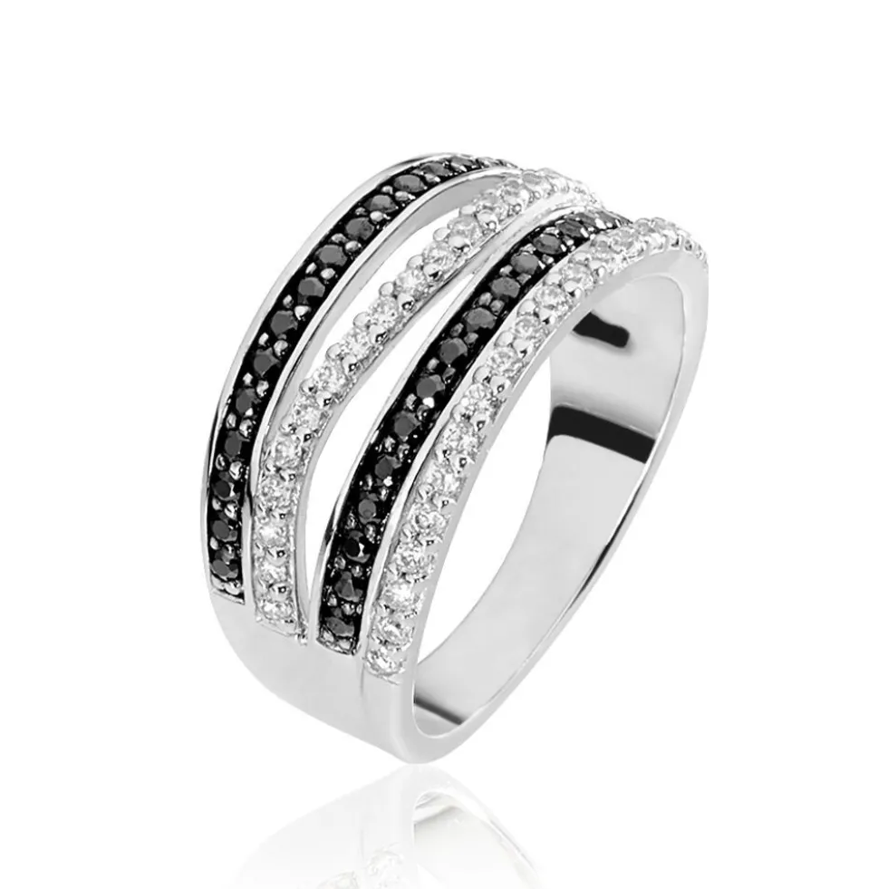 Bague Leticia Argent Oxyde De Zirconium
