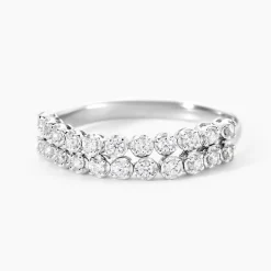 Bague Lexane Argent Blanc Oxyde De Zirconium
