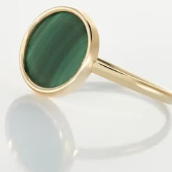 Bague Lucky Gems Or Jaune Malachite