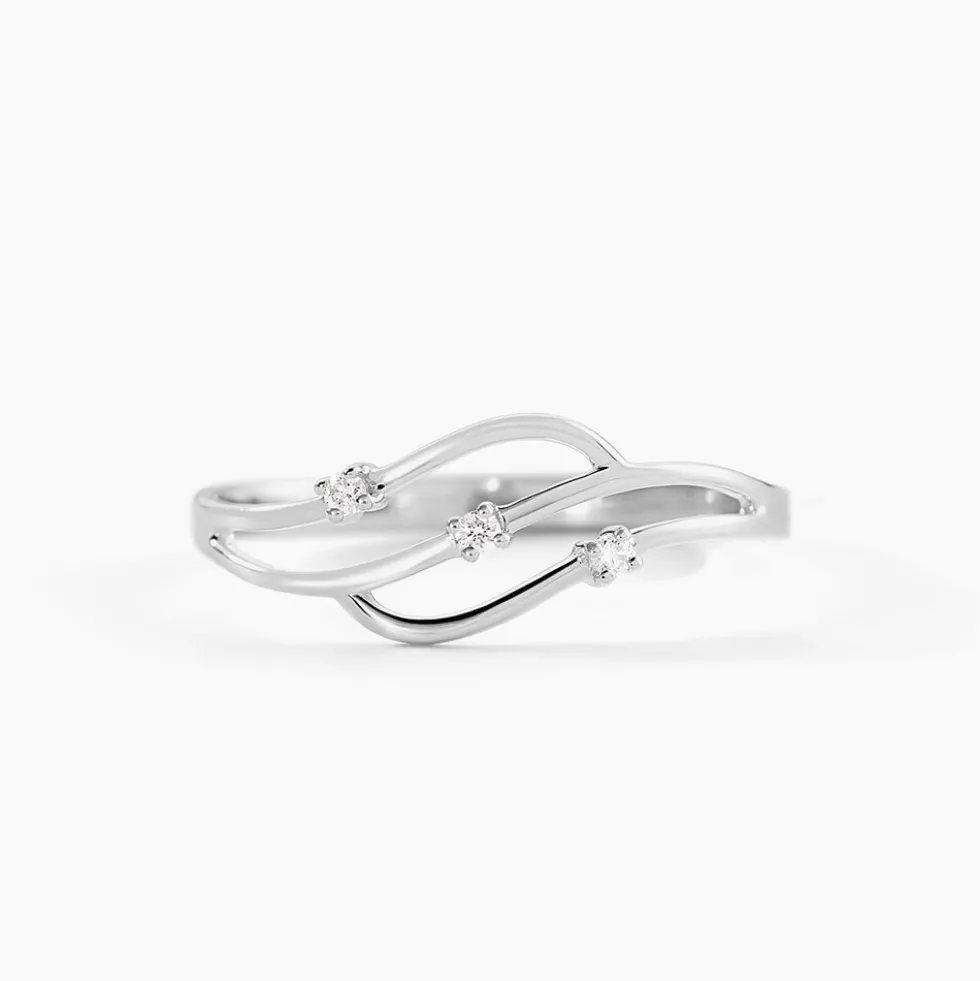 Bague Marnie Or Blanc Diamant