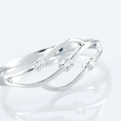 Bague Marnie Or Blanc Diamant