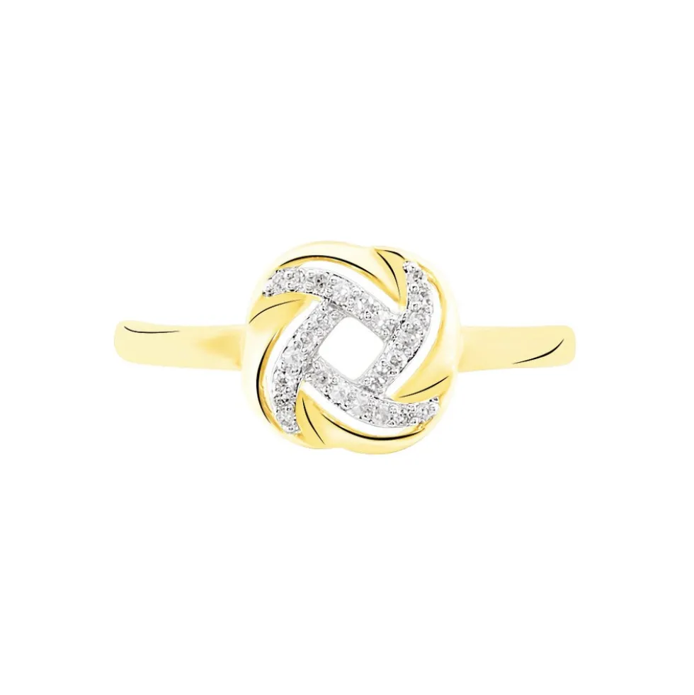 Bague Maryanna Or Jaune Diamant