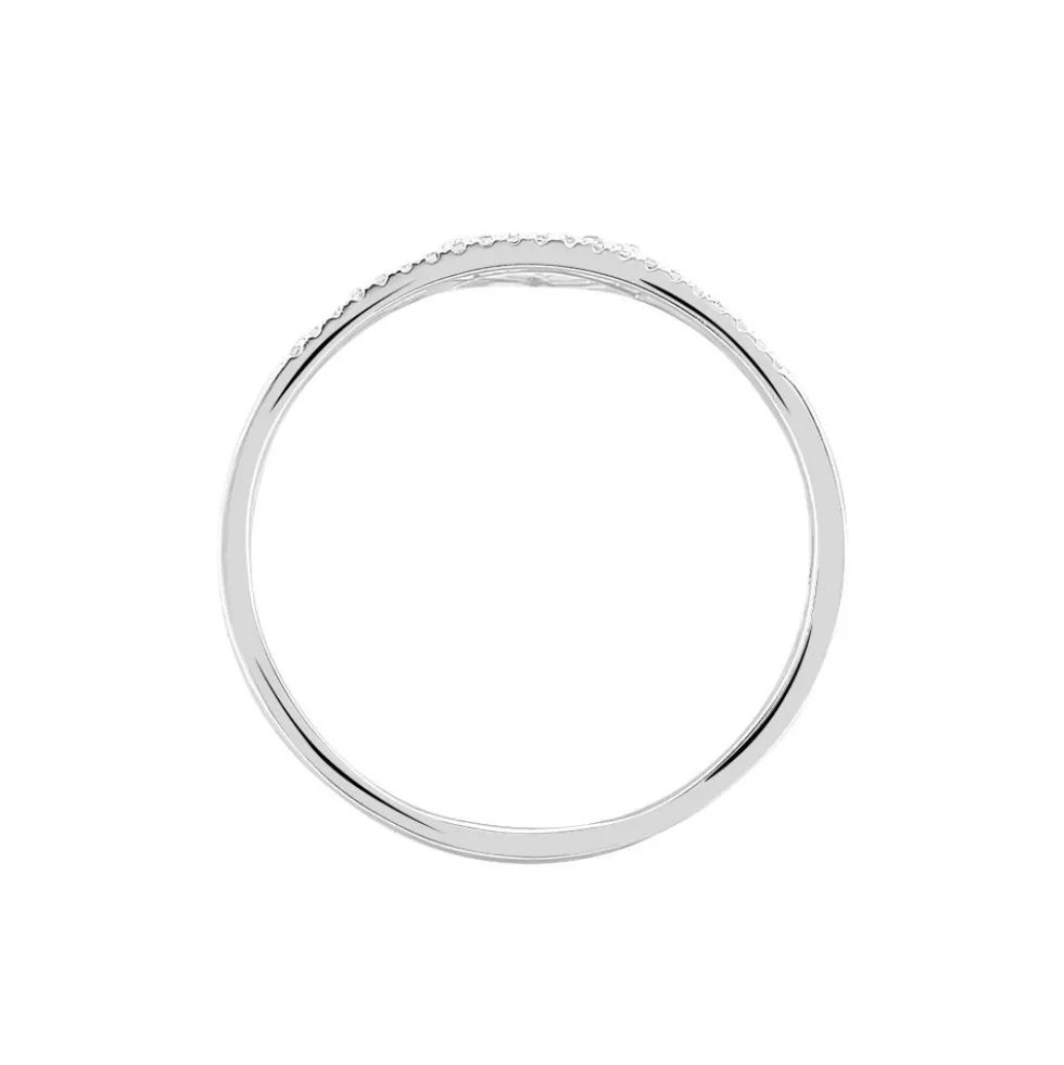 Bague Maude Or Blanc Diamant