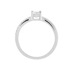 Bague Mayssara Argent Blanc Oxyde De Zirconium