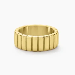 Bague Mira Acier Jaune