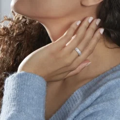 Bague Nataelle Argent Blanc Oxyde De Zirconium