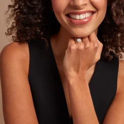 Bague Naveen Ld Or Jaune Diamant Synthétique
