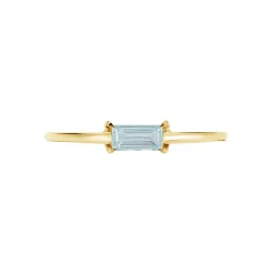 Bague Nottingham Or Jaune Topaze