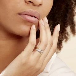 Bague Nuccia Or Bicolore Diamant