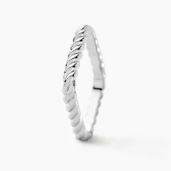 Bague Ocean Argent Blanc