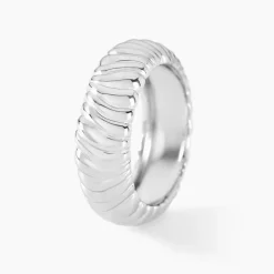 Bague Oksanne Argent Blanc