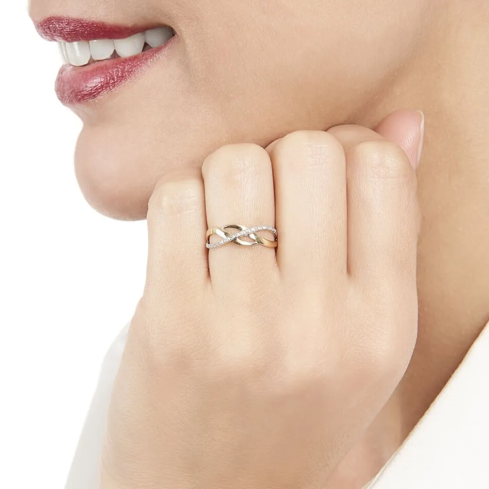 Bague Omnia Or Jaune Diamant