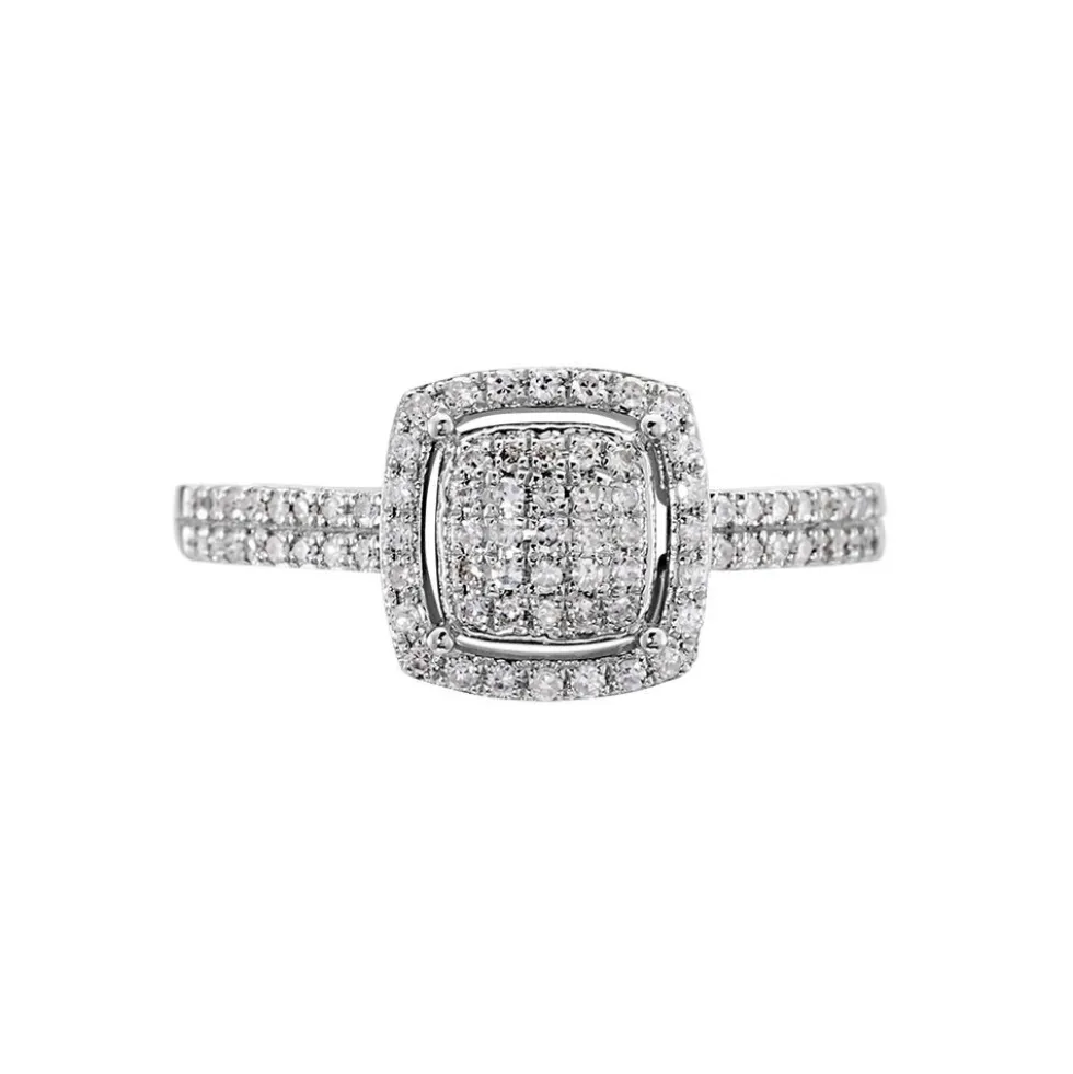 Bague Or Blanc Zuzana Diamants