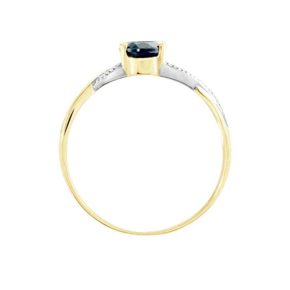 Bague Or Jaune Candice Topaze