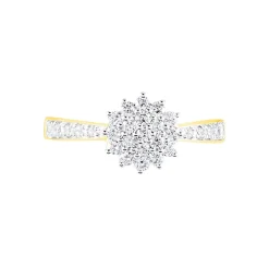 Bague Or Jaune Chou Diamants