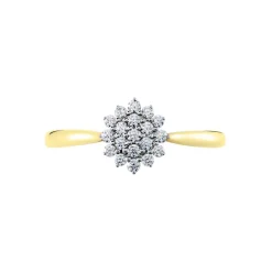 Bague Or Jaune Kailyn Oxyde De Zirconium