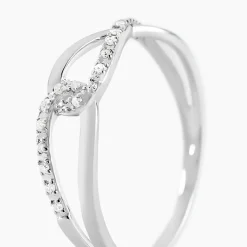 Bague Osanna Or Blanc Diamants