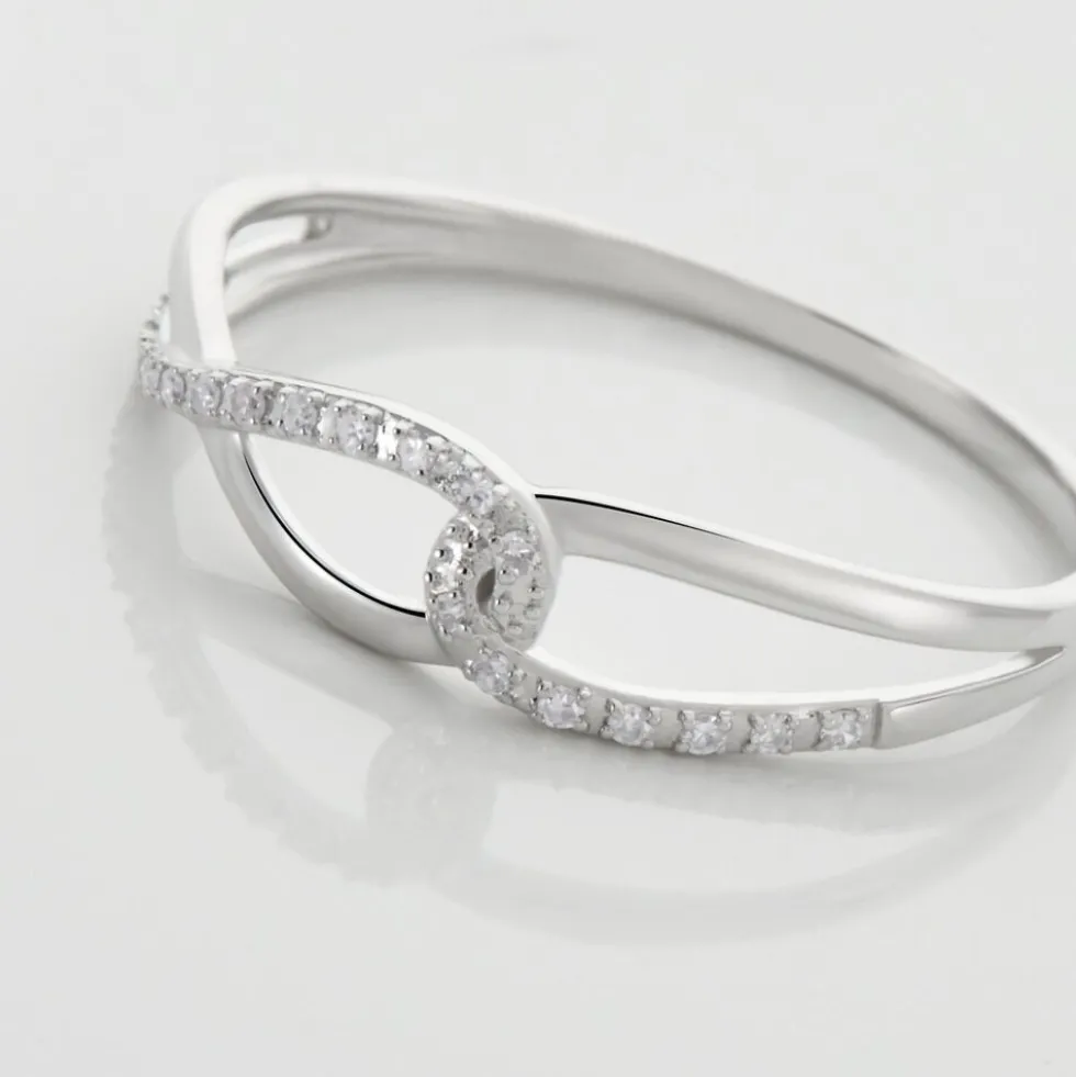 Bague Osanna Or Blanc Diamants