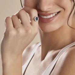 Bague Perez 2 Argent Blanc Oxyde De Zirconium