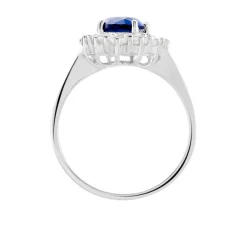 Bague Perez 2 Argent Blanc Oxyde De Zirconium
