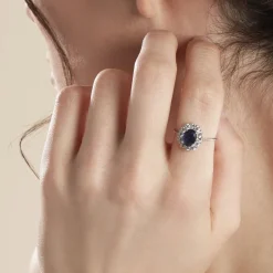 Bague Perez 2 Argent Blanc Oxyde De Zirconium