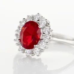 Bague Perez 2 Argent Blanc Oxyde De Zirconium