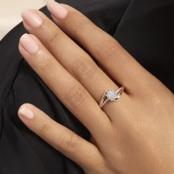 Bague Petunia Or Jaune Diamant