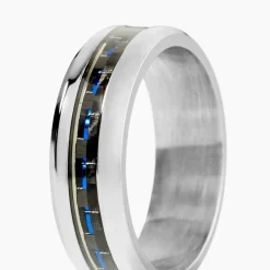 Bague Phebus Him Acier Blanc