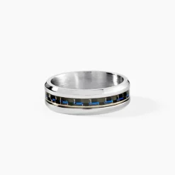 Bague Phebus Him Acier Blanc
