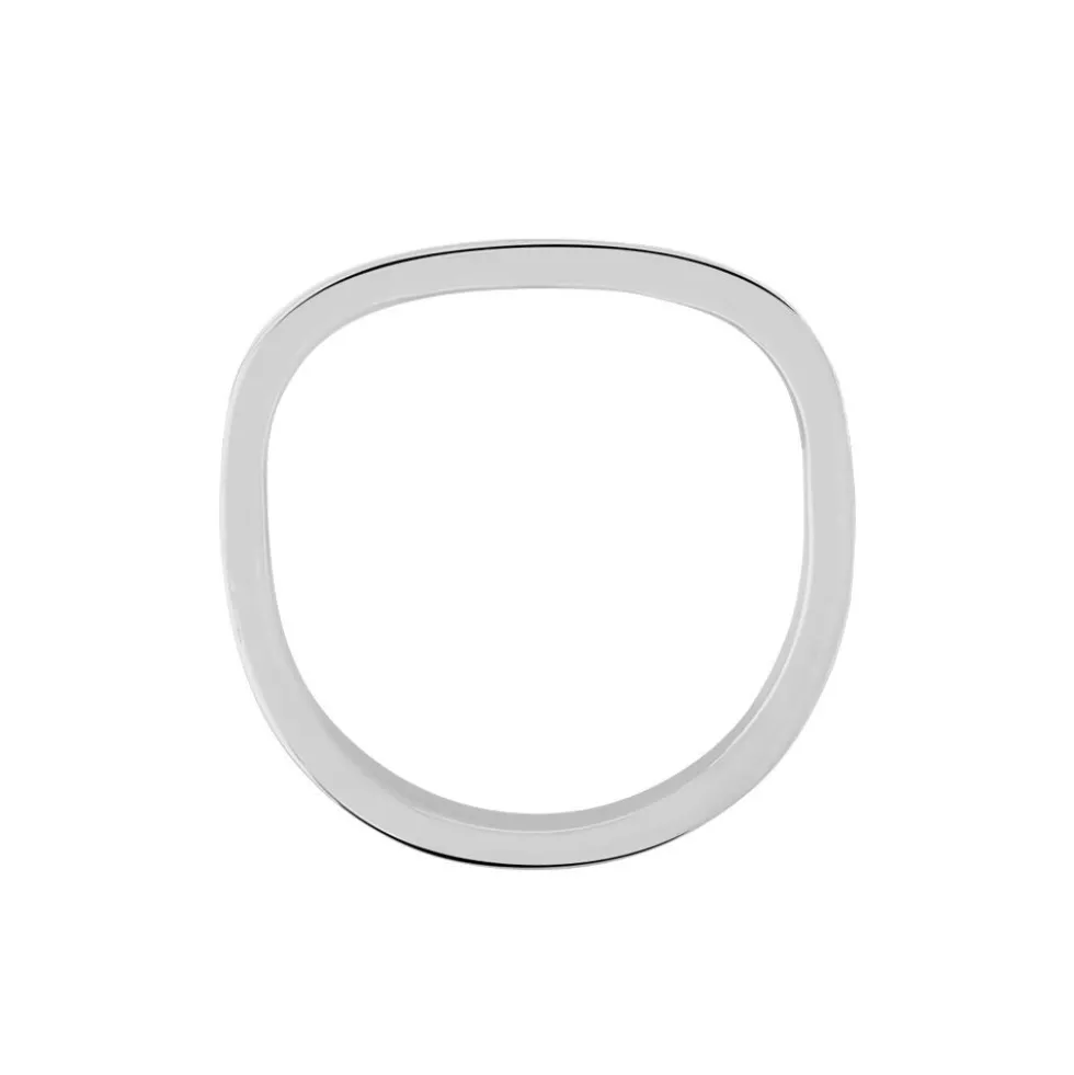 Bague Phebus Him Classique Acier Blanc